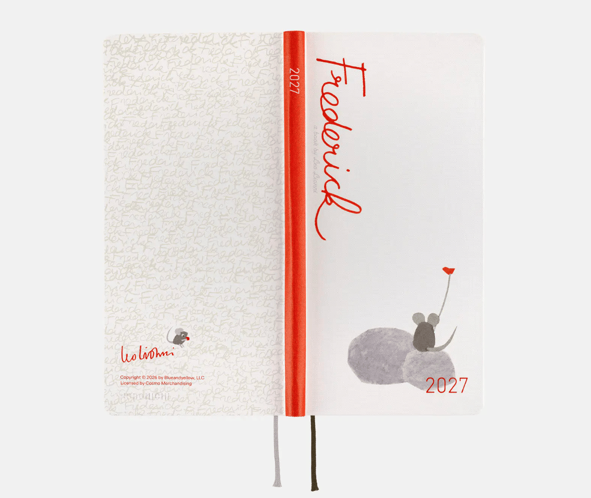 Hightide USA Planners PREORDER - Hobonichi Techo 2027 Weeks Leo Lionni: Frederick (Poet)