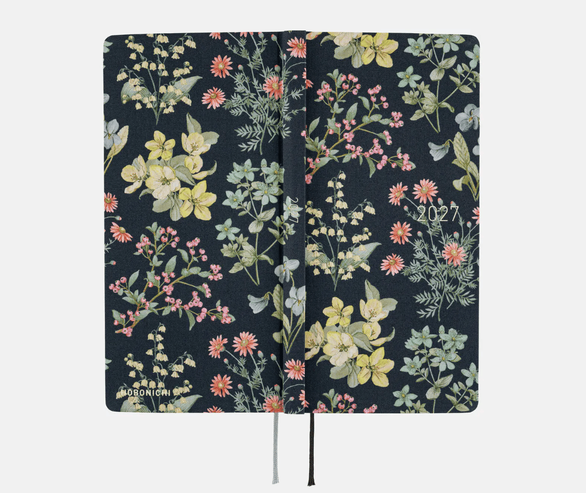 Hightide USA Planners PREORDER - Hobonichi Techo 2027 Weeks Liberty Fabrics: Floral Remedy