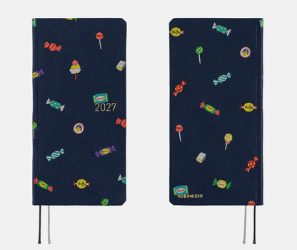 Hightide USA Planners PREORDER - Hobonichi Techo 2027 Weeks MEGA Bow & Tie: Candy Dream