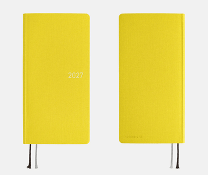 Hightide USA Planners PREORDER - Hobonichi Techo 2027 Weeks MEGA Colors: Canaria Yellow
