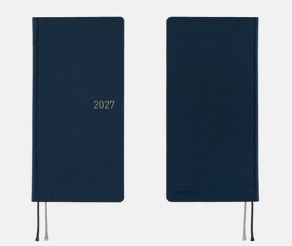 Hightide USA Planners PREORDER - Hobonichi Techo 2027 Weeks MEGA Colors: Midnight Blue
