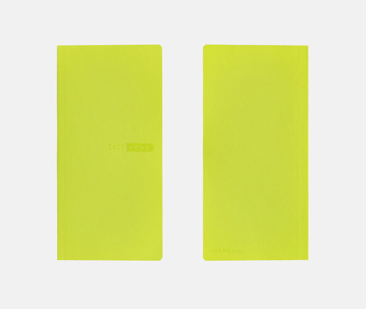 Hightide USA Planners PREORDER - Hobonichi Techo 2027 Weeks MEGA Sneaker: Lime Green