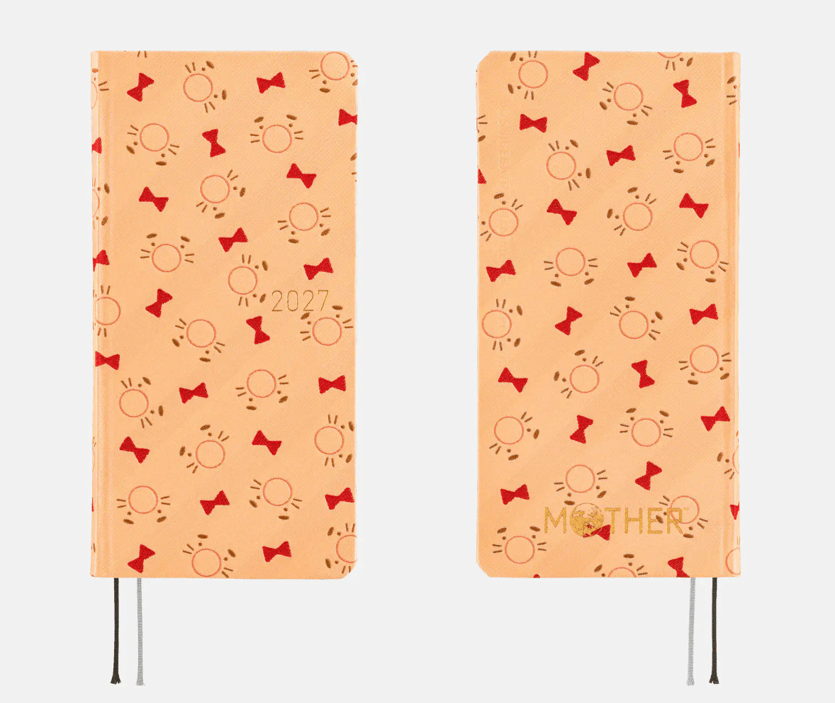 Hightide USA Planners PREORDER - Hobonichi Techo 2027 Weeks MOTHER: Mr. Saturn Pattern