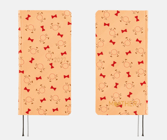 Hightide USA Planners PREORDER - Hobonichi Techo 2027 Weeks MOTHER: Mr. Saturn Pattern