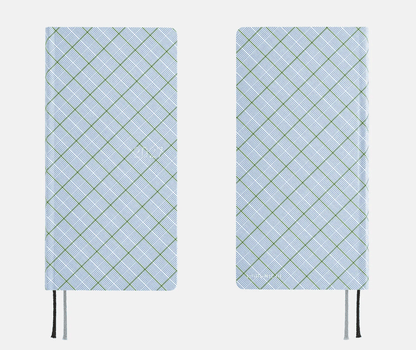 Hightide USA Planners PREORDER - Hobonichi Techo 2027 Weeks Shirt Fabric: Graph Plaid