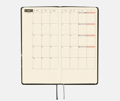 Hightide USA Planners PREORDER - Hobonichi Techo 2027 Weeks tanakadaisuke: Starlight