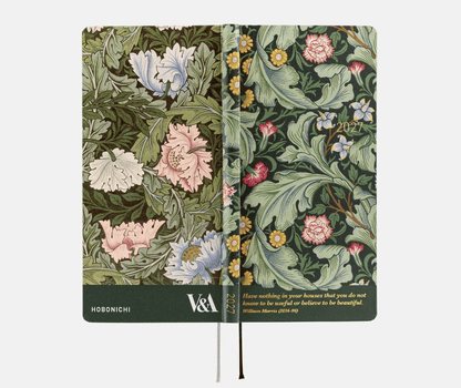 Hightide USA Planners PREORDER - Hobonichi Techo 2027 Weeks V&A Series: Leicester