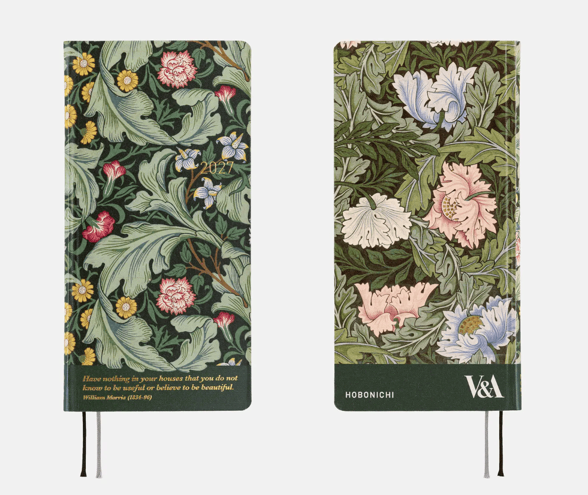 Hightide USA Planners PREORDER - Hobonichi Techo 2027 Weeks V&A Series: Leicester