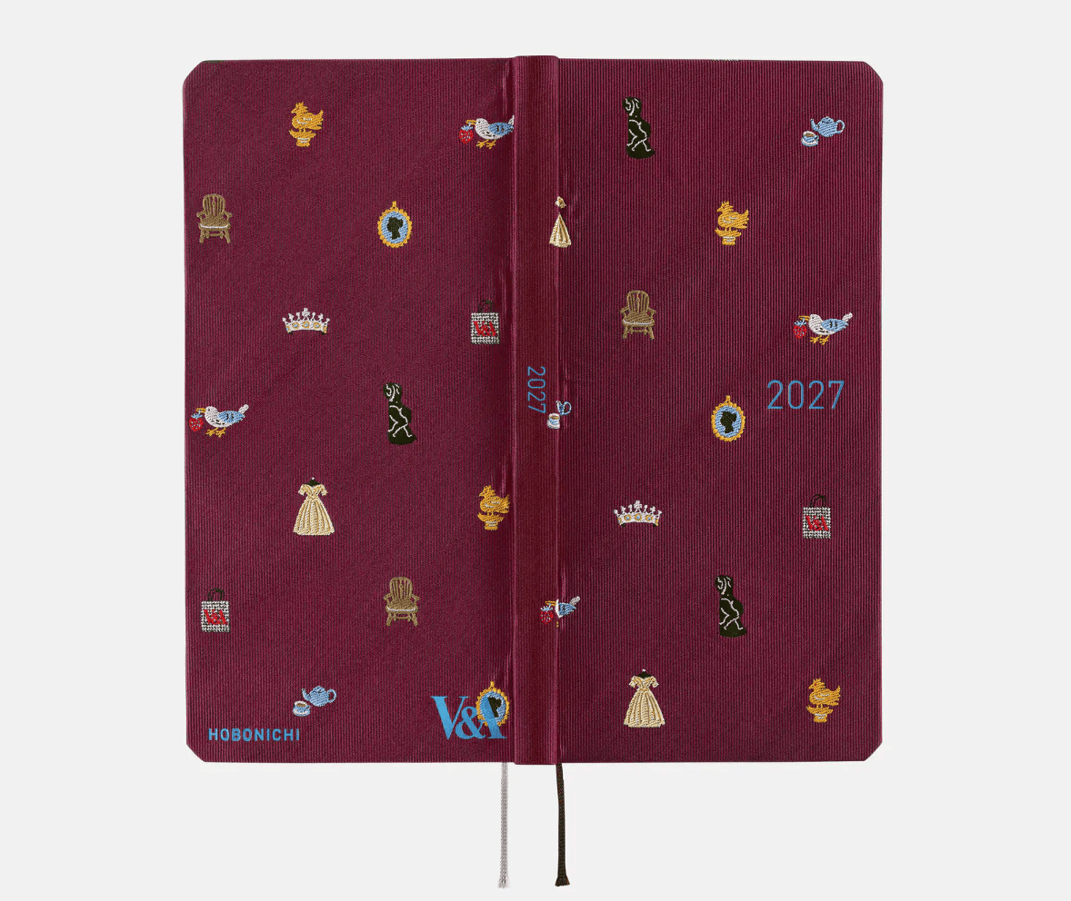 Hightide USA Planners PREORDER - Hobonichi Techo 2027 Weeks V&A Series: Welcome to the V&A