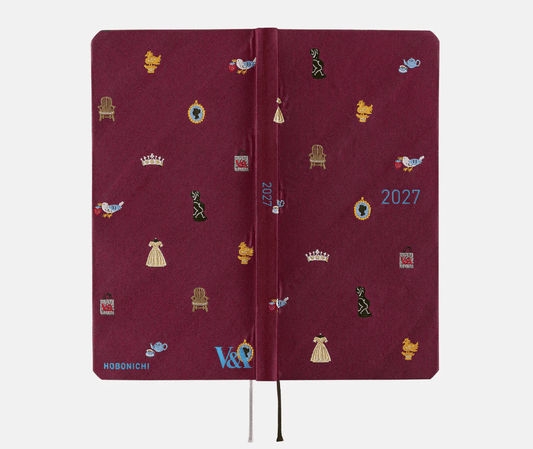 Hightide USA Planners PREORDER - Hobonichi Techo 2027 Weeks V&A Series: Welcome to the V&A