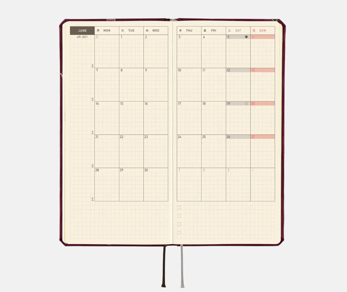 Hightide USA Planners PREORDER - Hobonichi Techo 2027 Weeks V&A Series: Welcome to the V&A