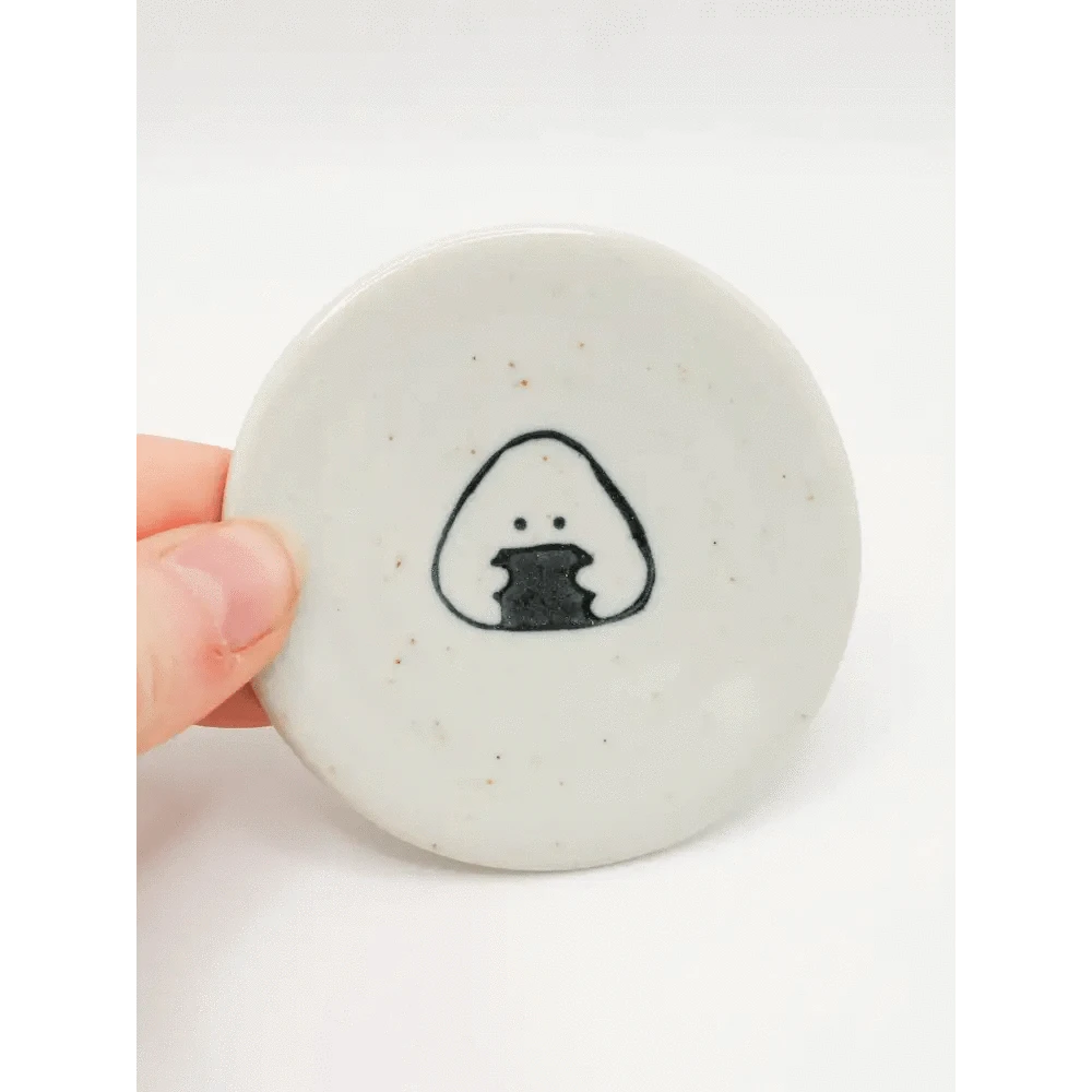 IPPINSHA CO.,LTD Chopsticks & Chopstick Rests Onigiri Small Ceramic Dish