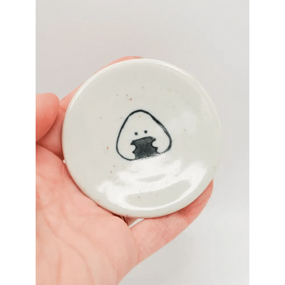 IPPINSHA CO.,LTD Chopsticks & Chopstick Rests Onigiri Small Ceramic Dish