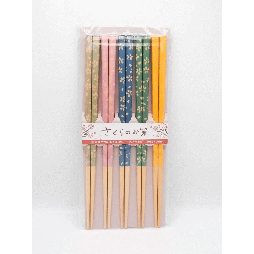 IPPINSHA CO.,LTD Chopsticks & Chopstick Rests Sakura Chopsticks Set (5 pcs)