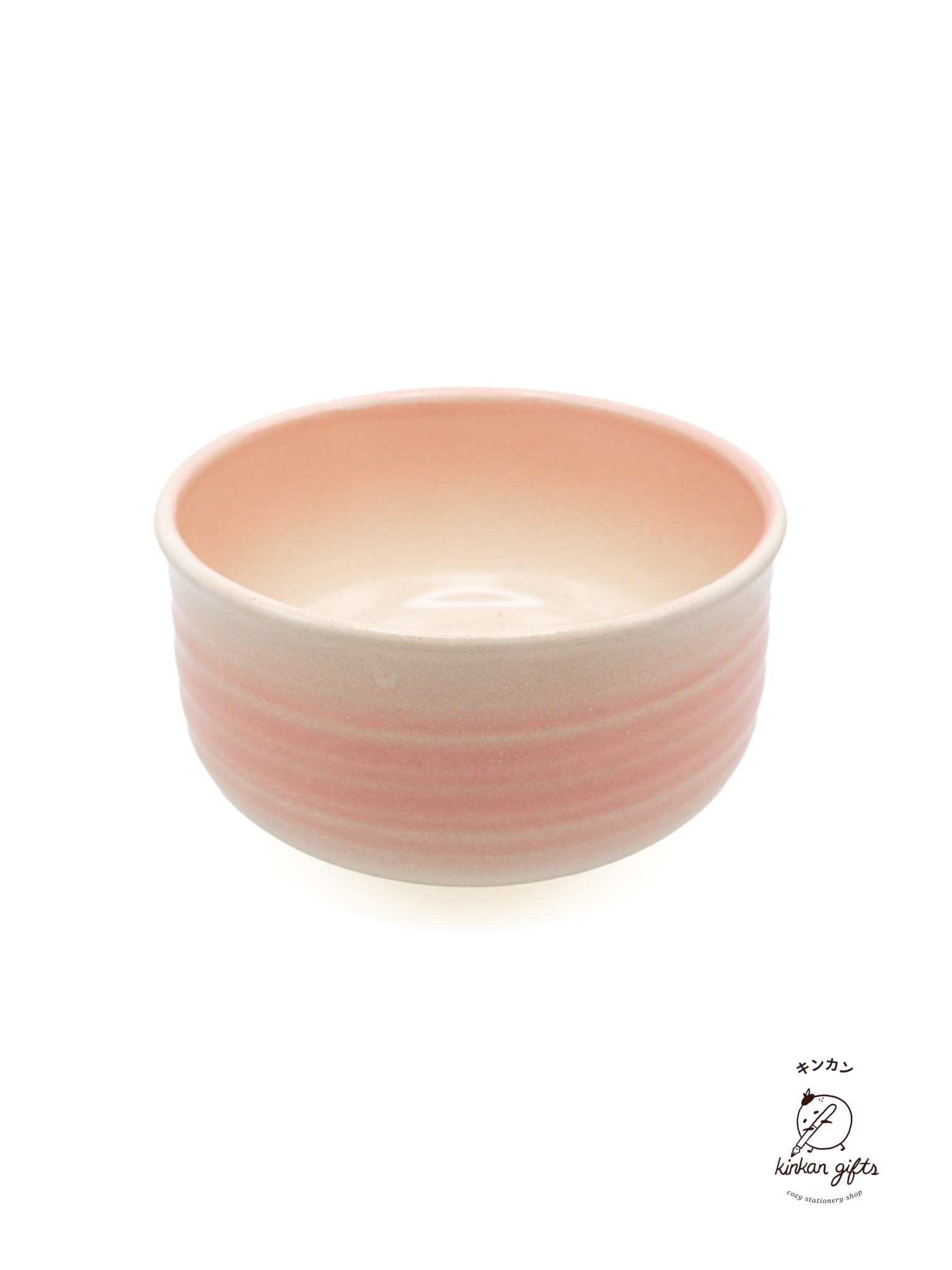ISHIMARU TOGEI Co., Ltd. Hasami-ware - Pink Blast - Matcha Bowl with Whisk