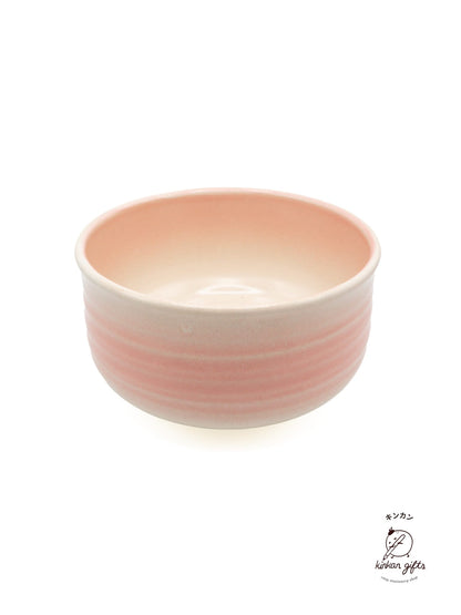 ISHIMARU TOGEI Co., Ltd. Hasami-ware - Pink Blast - Matcha Bowl with Whisk