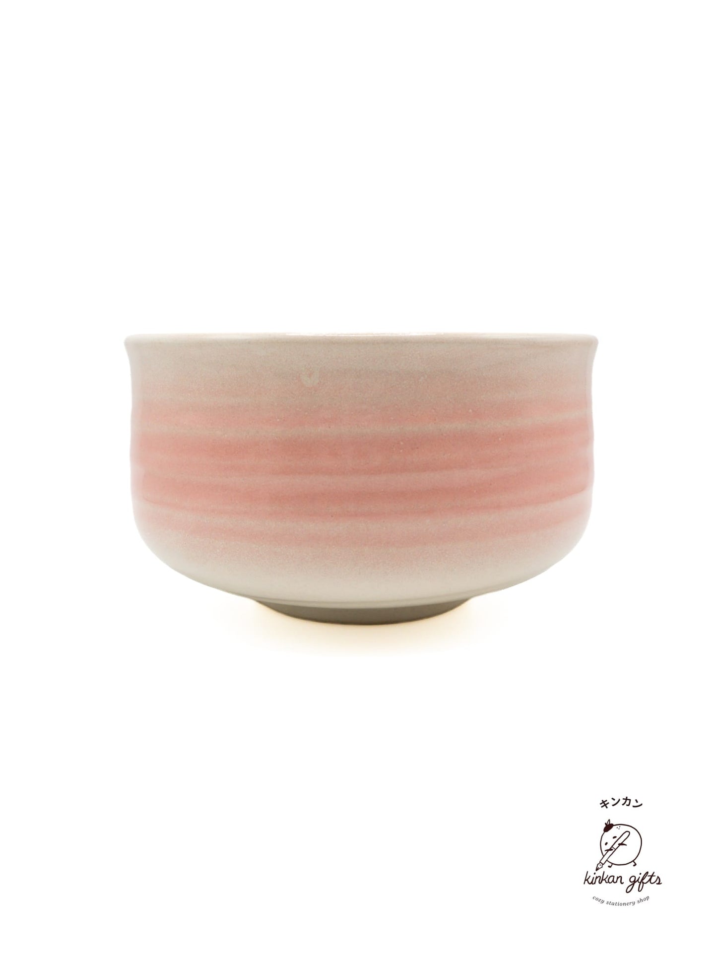 ISHIMARU TOGEI Co., Ltd. Hasami-ware - Pink Blast - Matcha Bowl with Whisk