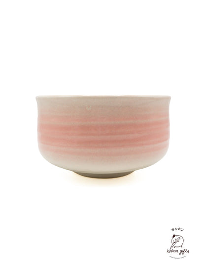 ISHIMARU TOGEI Co., Ltd. Hasami-ware - Pink Blast - Matcha Bowl with Whisk