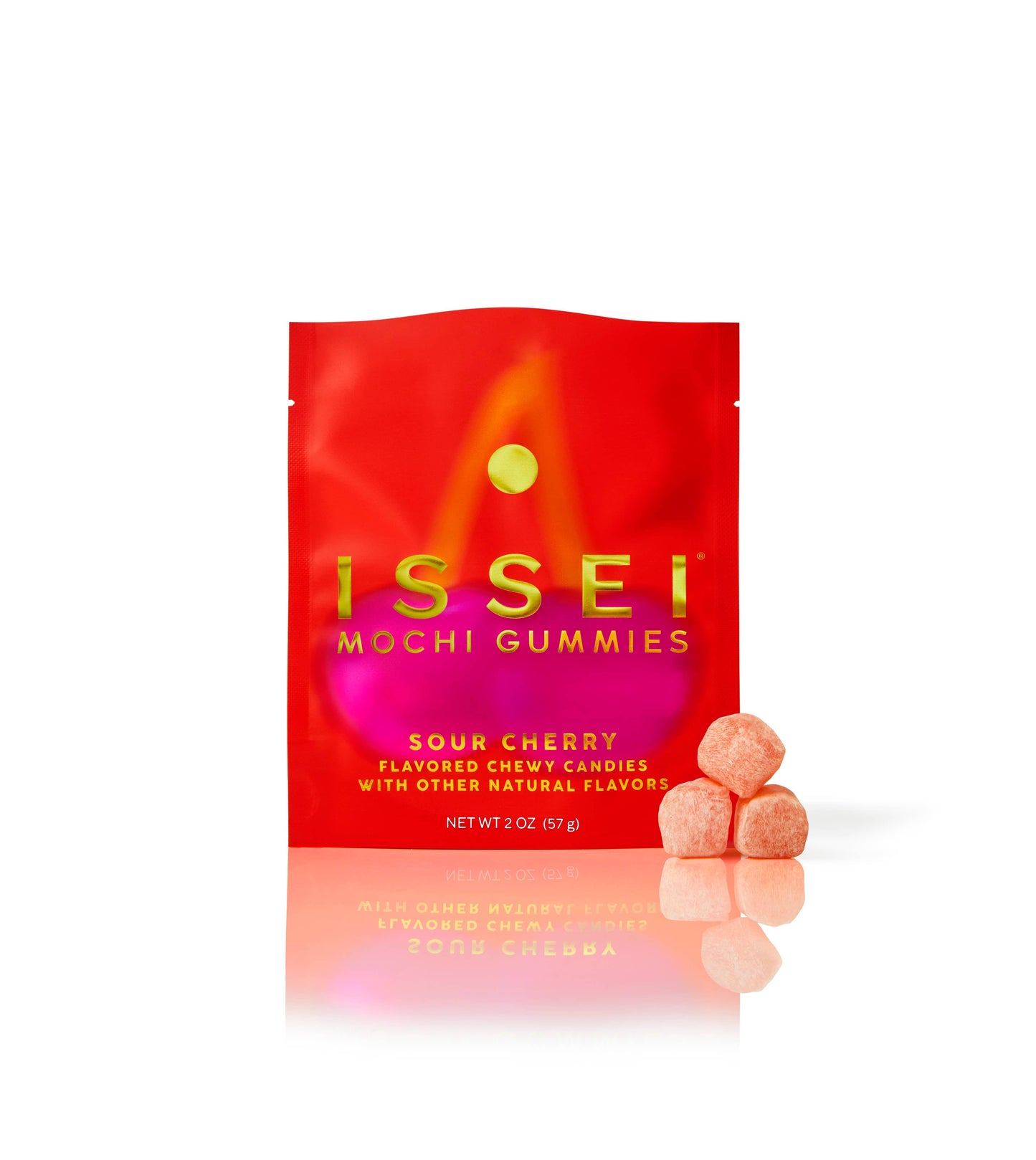 Issei Mochi Gummies Sour Cherry SMALL (2oz)