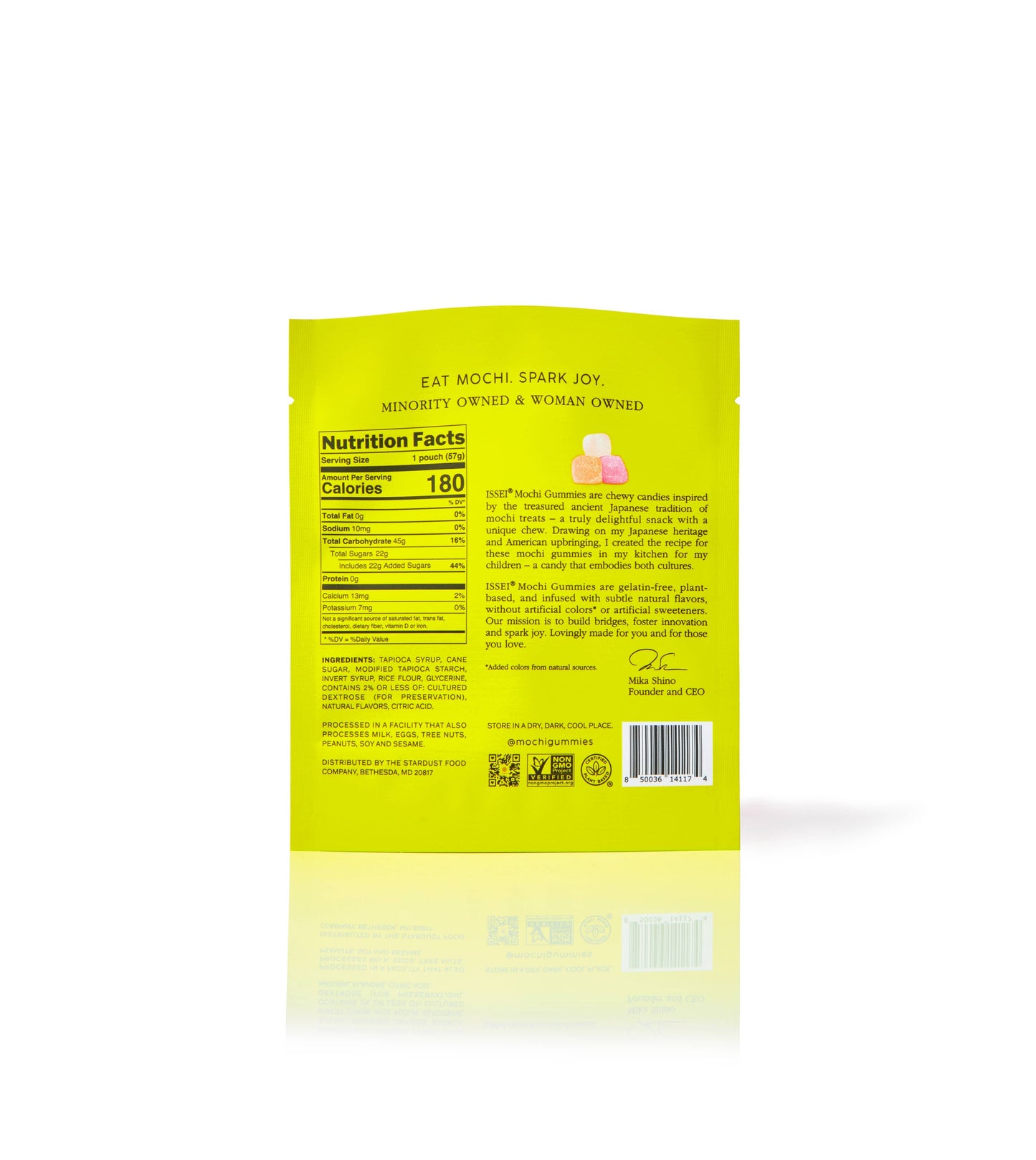 Issei Mochi Gummies Yuzu SMALL (2 oz)