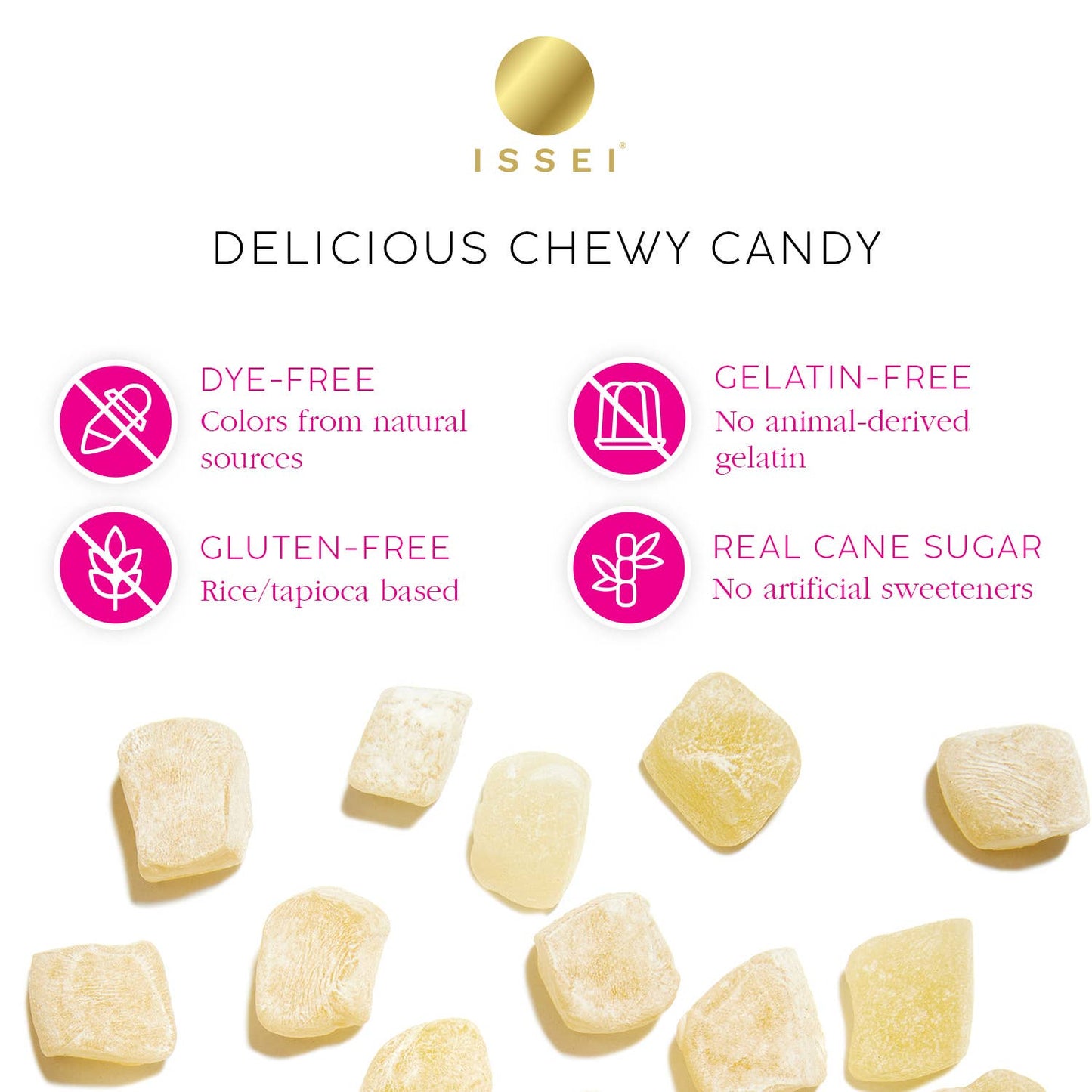 Issei Mochi Gummies Yuzu SMALL (2 oz)