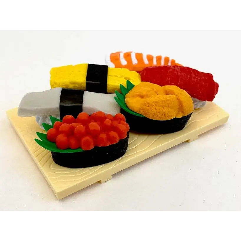 Iwako Sushi Eraser Card - erasers