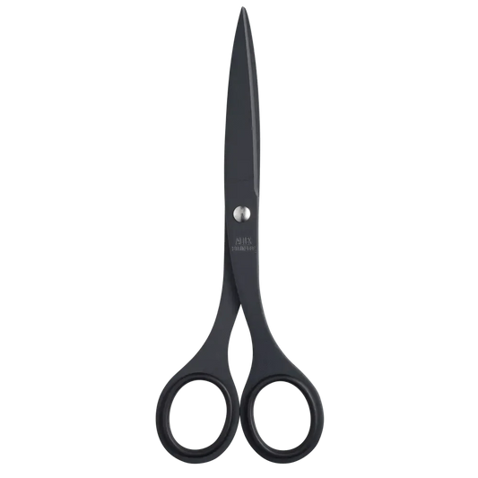 "Japacolle" Japan Collections Scissors Allex S-165F Office scissors (M) Black: Black