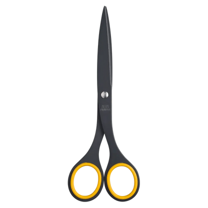 "Japacolle" Japan Collections Scissors Allex S-165F Office scissors (M) Black: Black