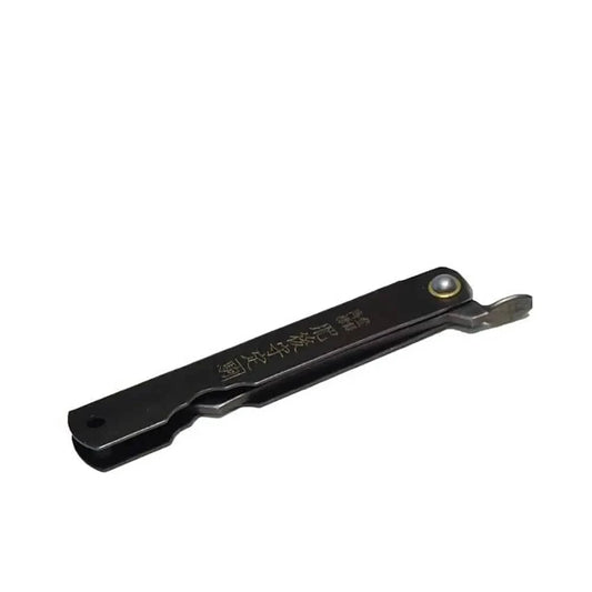 Japan Best tools Higonokami Folding Knife - Black Oxide Finish: Medium