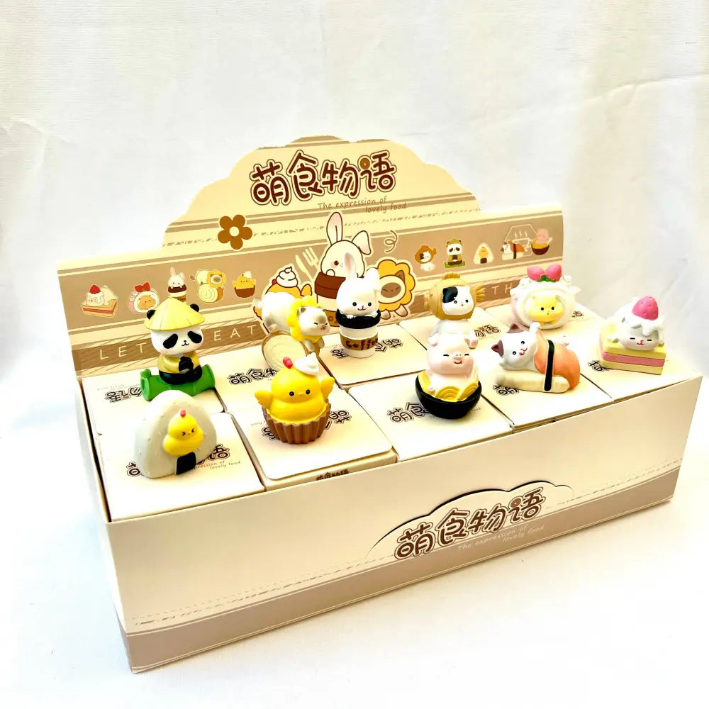 Japanese Restaurant Animal Figurines - Blind Box