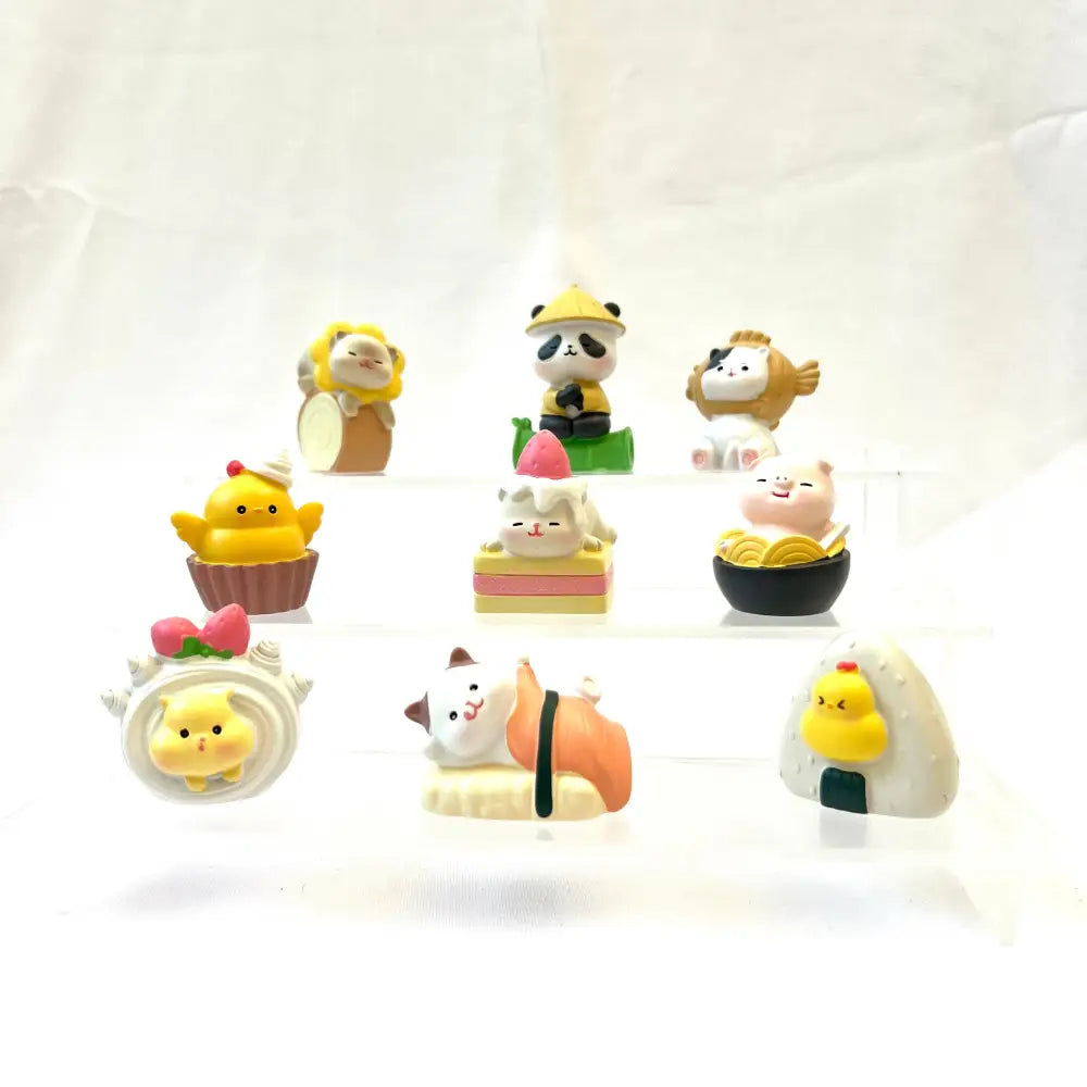 Japanese Restaurant Animal Figurines - Blind Box