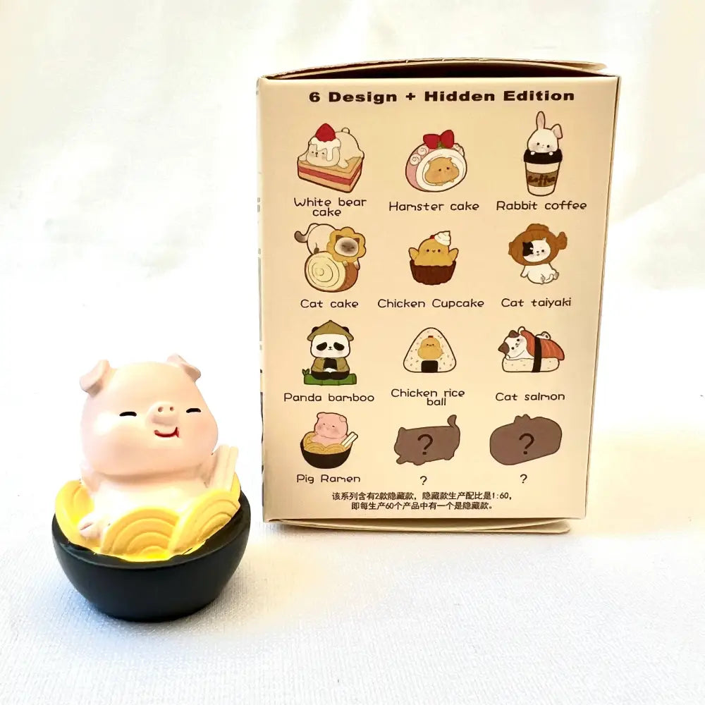 Japanese Restaurant Animal Figurines - Blind Box