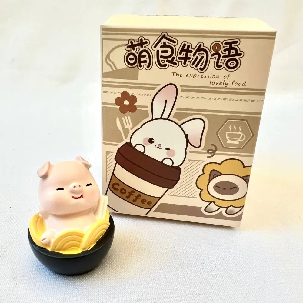 Japanese Restaurant Animal Figurines - Blind Box