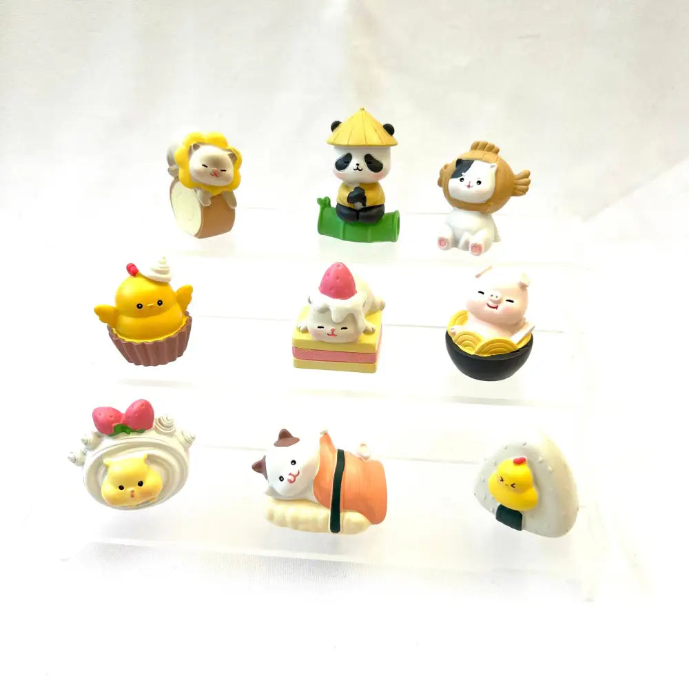 Japanese Restaurant Animal Figurines - Blind Box