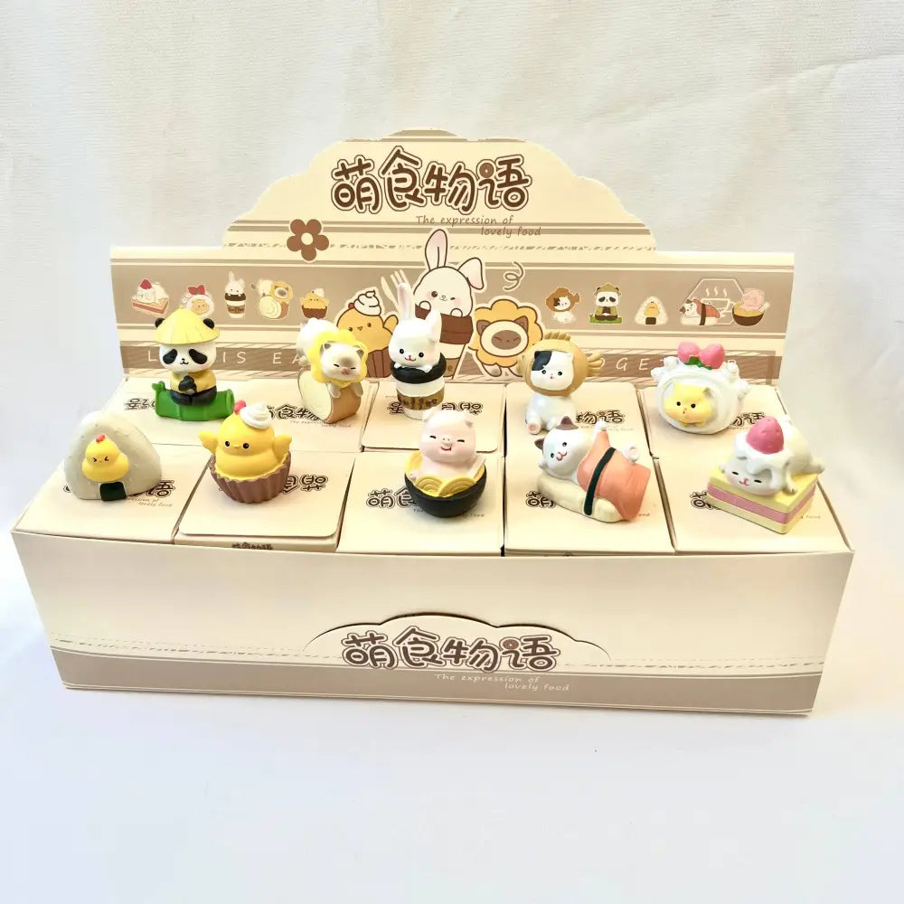 Japanese Restaurant Animal Figurines - Blind Box