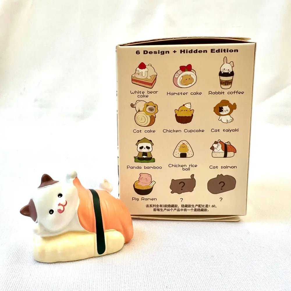 Japanese Restaurant Animal Figurines - Blind Box