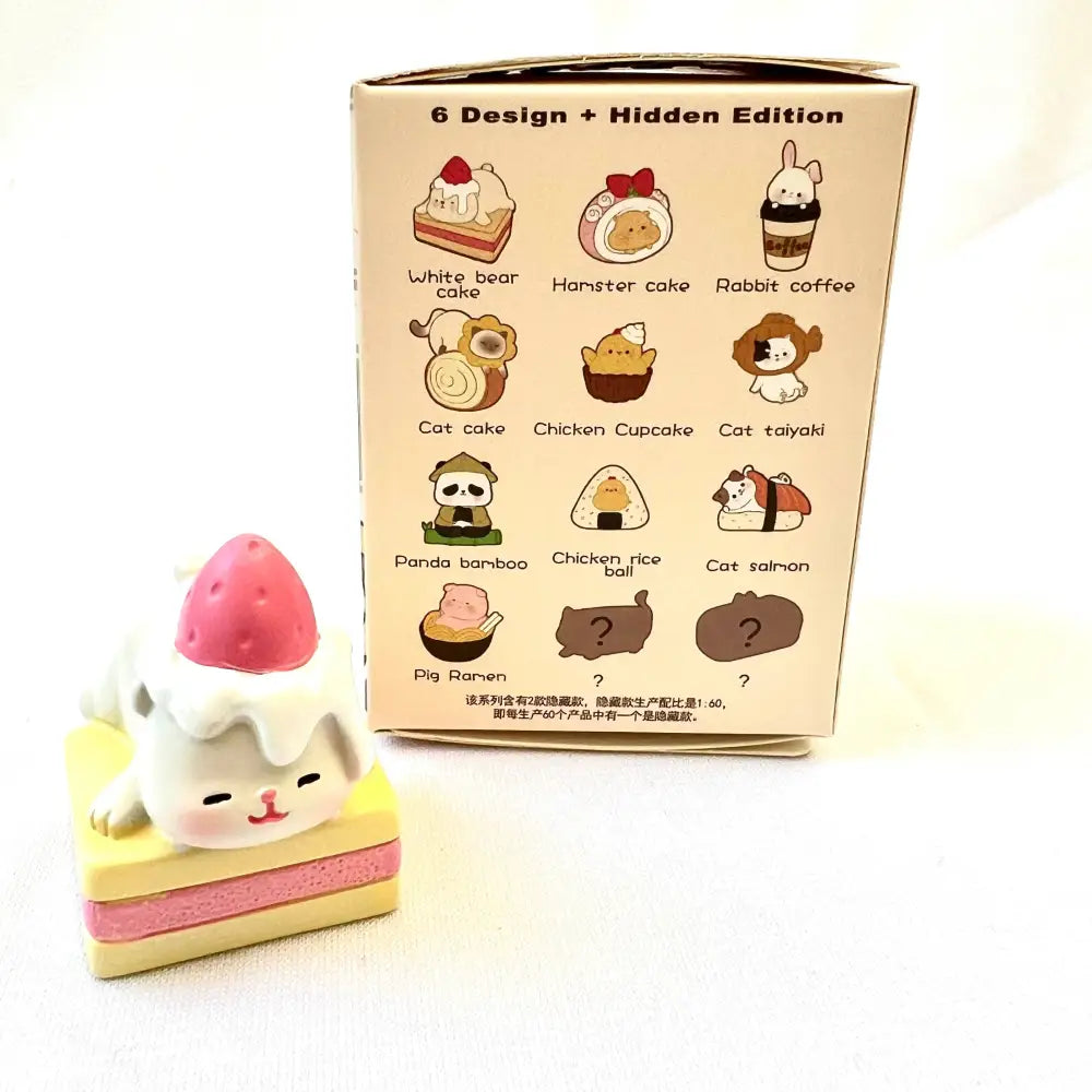 Japanese Restaurant Animal Figurines - Blind Box