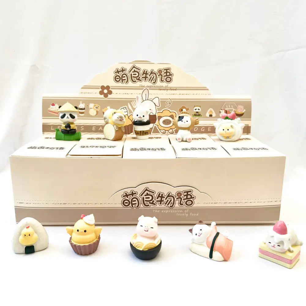 Japanese Restaurant Animal Figurines - Blind Box