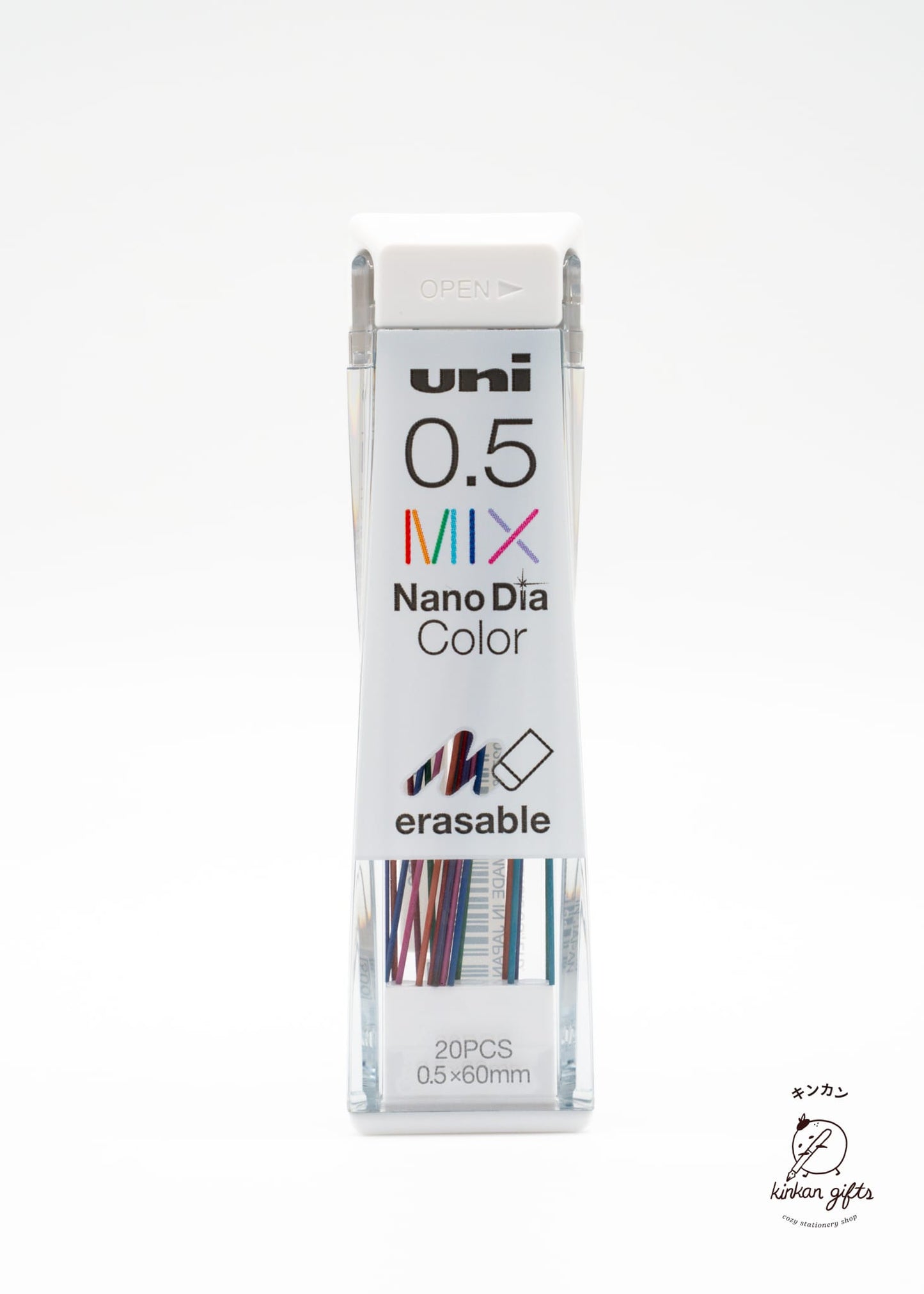 JPT Colorful Mechanical Pencil Lead Nano Dia 0.5MM Mix