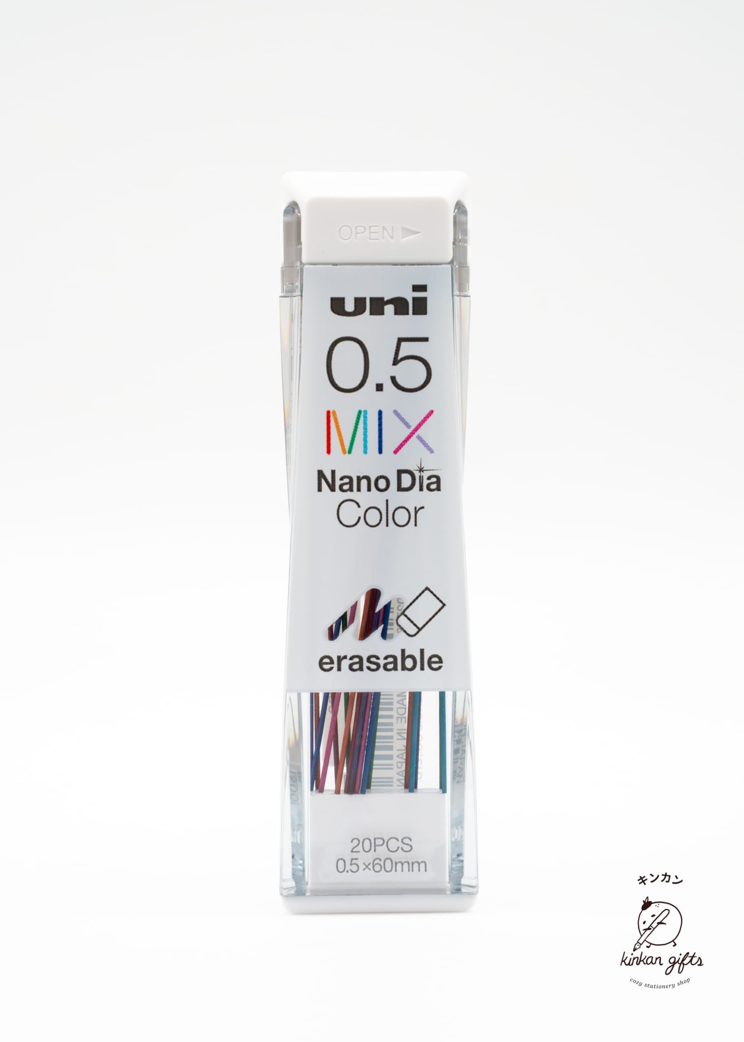 JPT Colorful Mechanical Pencil Lead Nano Dia 0.5MM Mix