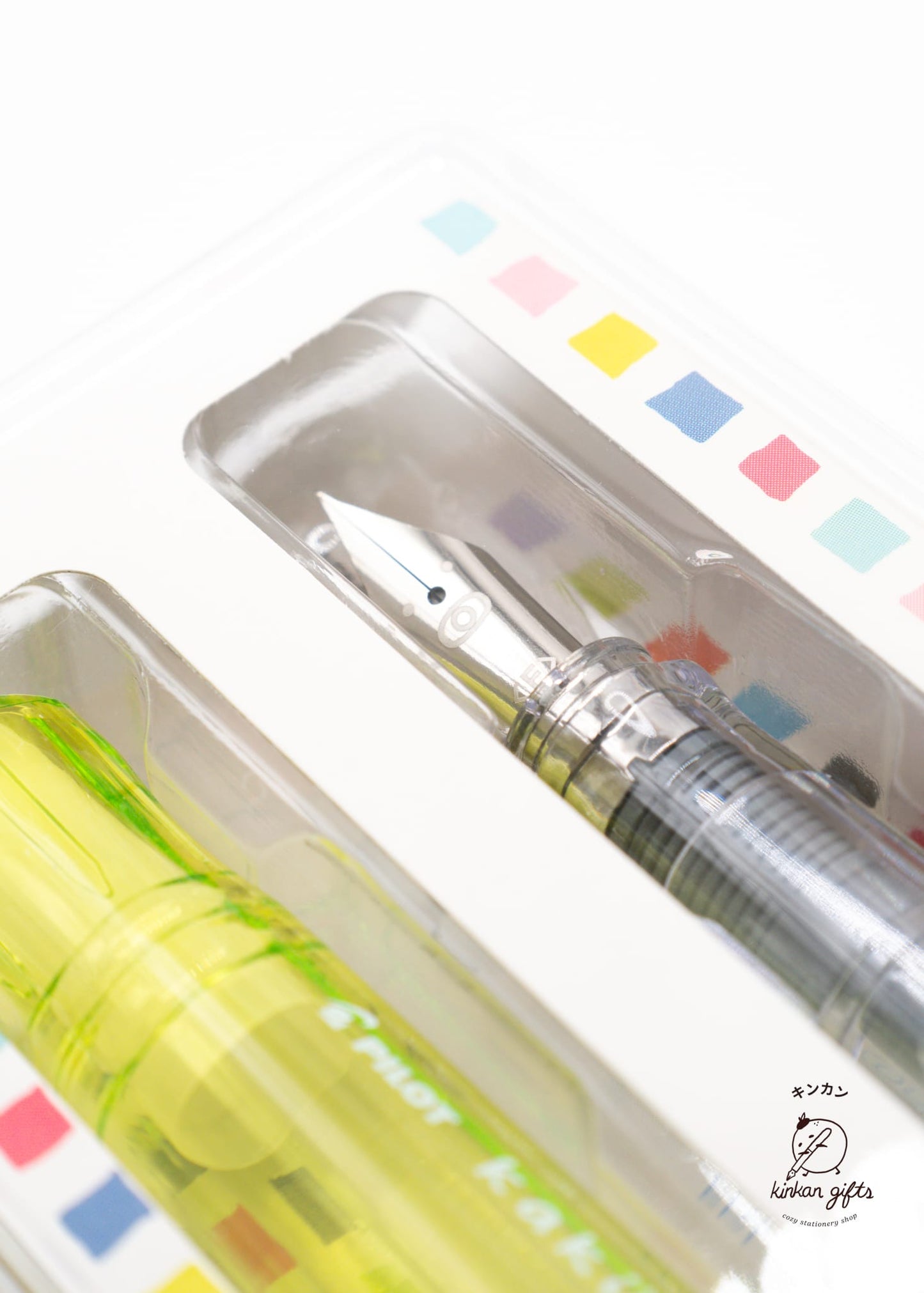 JPT Green / Fine Kakuno Fountain Pen