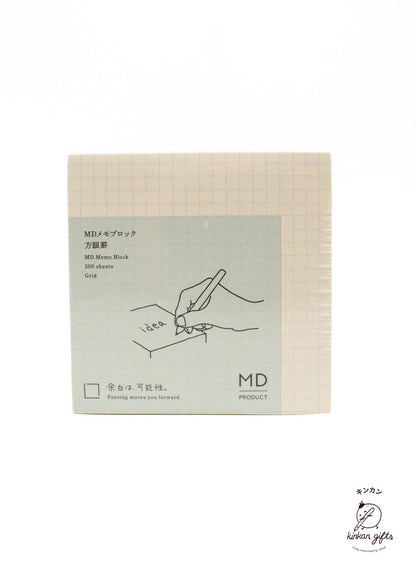 JPT Grid MD Block Memo Pad (Square)