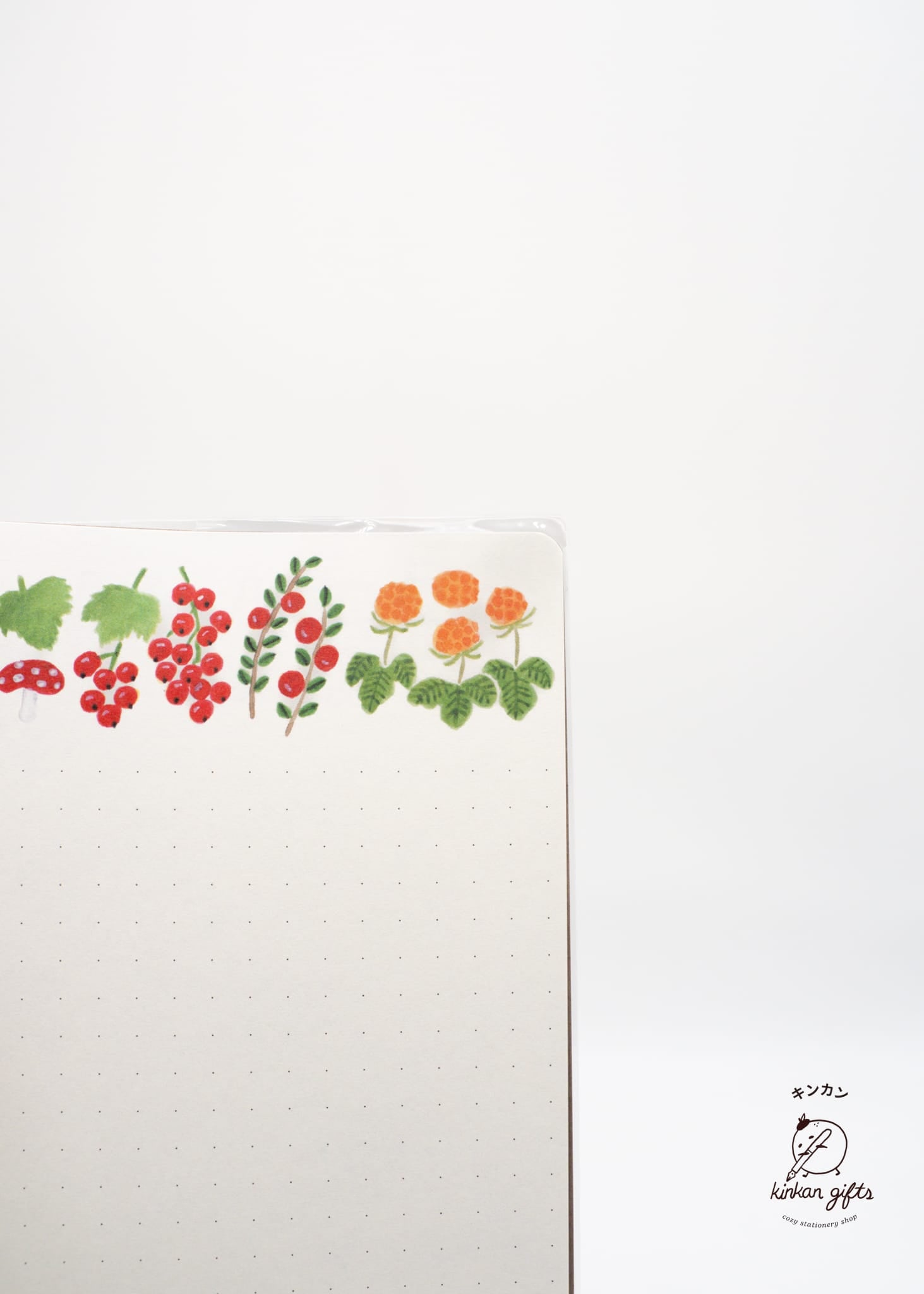 JPT Journals Midori Yuru Log Notebook - B6 - MD Cream - 5 mm Dotted - Scandinavia