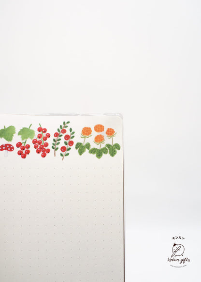 JPT Journals Midori Yuru Log Notebook - B6 - MD Cream - 5 mm Dotted - Scandinavia