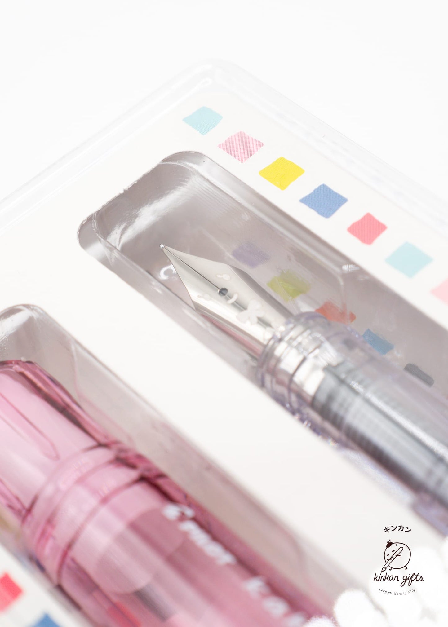 JPT Pink / Fine Kakuno Fountain Pen