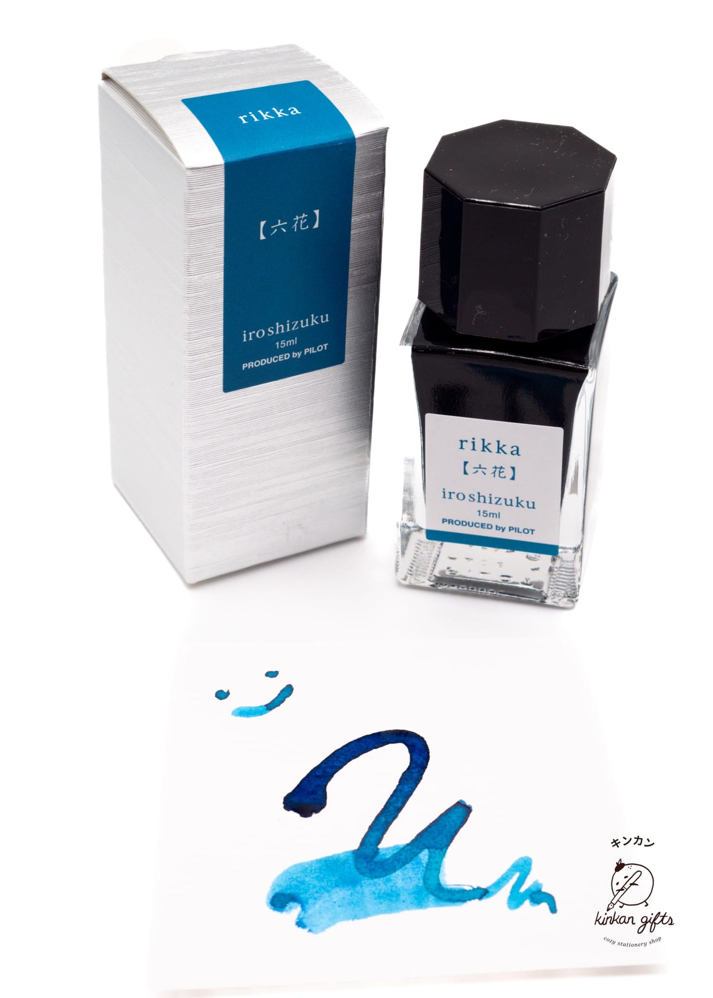 JPT Rikka (Blue) FP Ink Iroshizuku 15ML Bottles