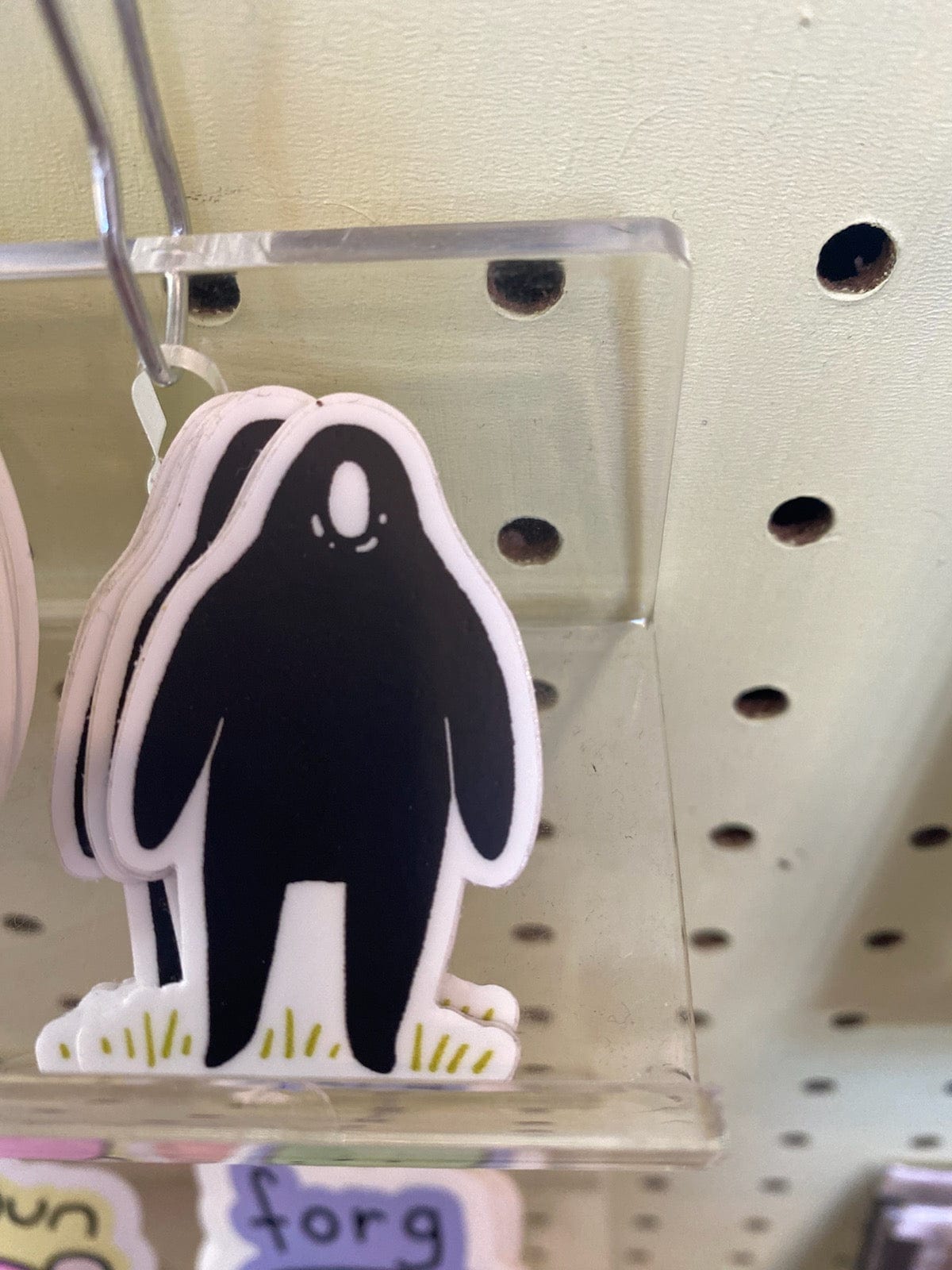 Just Peachy Press Vinyl Stickers Depression 1" Vinyl Sticker