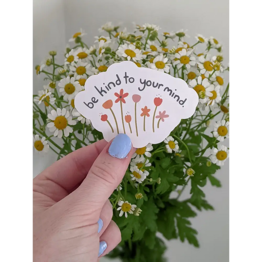 Just Peachy Stickers - Be Kind To Your Mind - decorative stickers