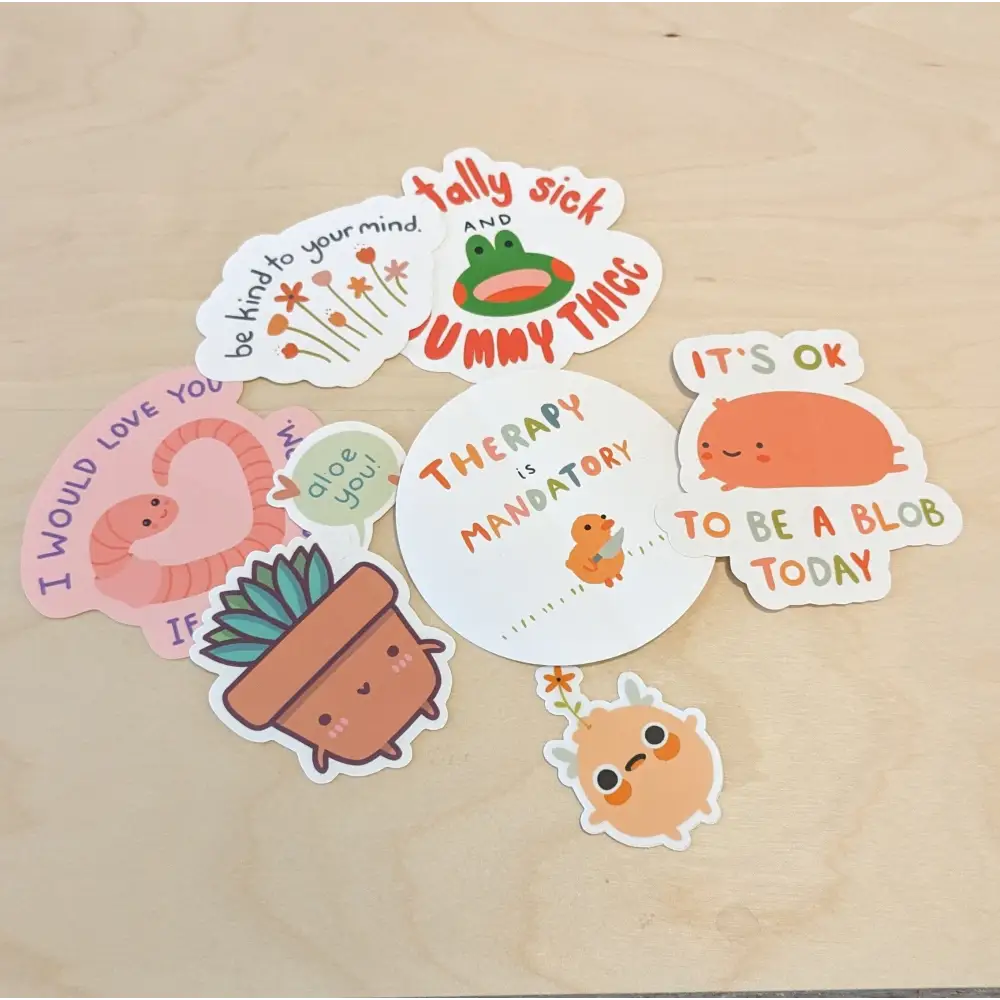 Kinkan Gifts Just Peachy Stickers