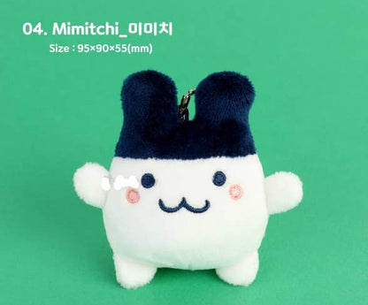 K-Wonderland 4. Mimichi Tamagotchi Plush Keychain – Bag Deco Charm